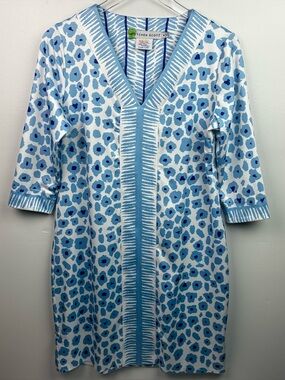 Gretchen Scott Printed V-Neck Shift Dress